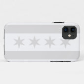 シカゴの旗の灰色- iPhone 5 Case-Mate iPhoneケース (裏面(横))