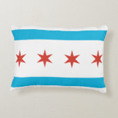 シカゴの旗 アクセントクッション (裏面)