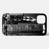 シカゴの有名な街並みの夜景 Case-Mate iPhoneケース (裏面 (横))