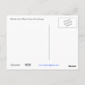 シカゴの海軍桟橋で観覧車に乗って下さい ポストカード (裏面)