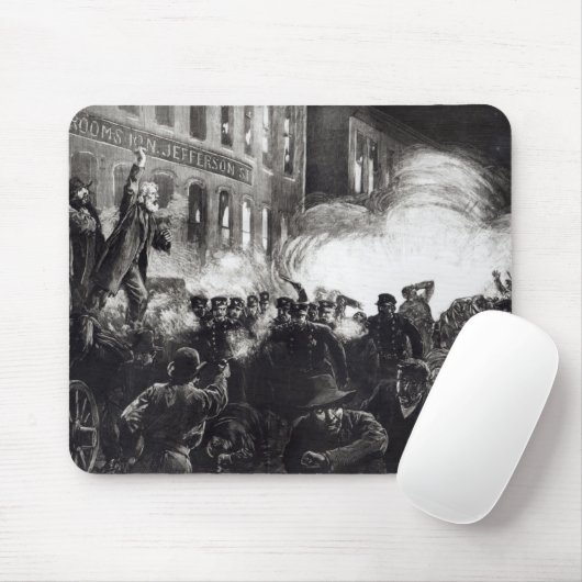 シカゴの無政府主義者の暴動 マウスパッド (マウス)