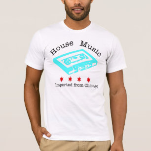シカゴの男性合われたオウムから輸入される音楽を収容して下さい Tシャツ