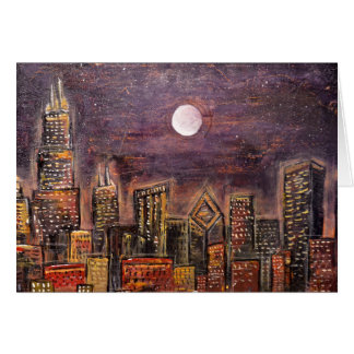 シカゴの真夜中の©