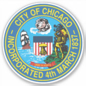 シカゴの紋章 シール (正面)