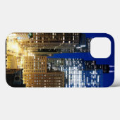 シカゴの街並みの夜景 Case-Mate iPhoneケース (裏面 (横))