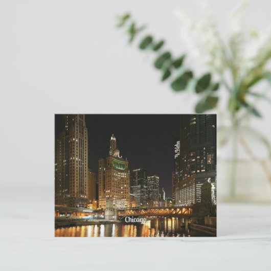 シカゴの街並み ポストカード (スタンド正面)