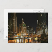 シカゴの街並み ポストカード (正面/裏面)