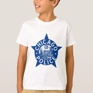シカゴの警察のヴィンテージの星 Tシャツ