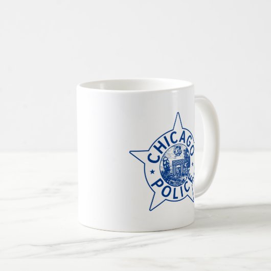 シカゴの警察(ヴィンテージ) コーヒーマグカップ (正面右)