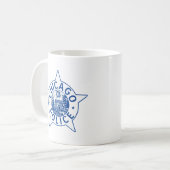 シカゴの警察(ヴィンテージ) コーヒーマグカップ (正面左)