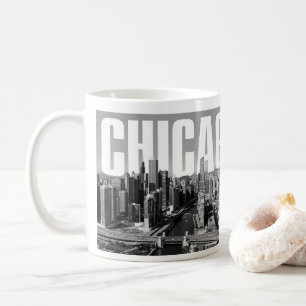 シカゴの都市景観 コーヒーマグカップ