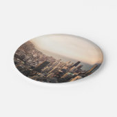 シカゴの都市景観 ペーパープレート (アングル)
