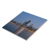 シカゴの都心のスカイライン タイル (側面)