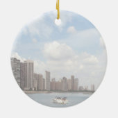 シカゴの…夏期の記念品 セラミックオーナメント (裏面)