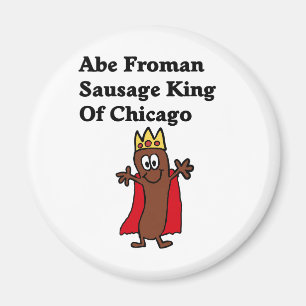 シカゴのAbe Fromanのソーセージ王 マグネット