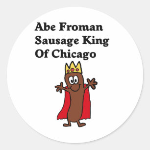 シカゴのAbe Fromanのソーセージ王 ラウンドシール