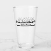 シカゴのD.B. Kaplan's Delicatessen & Restaurant。 タンブラーグラス (正面)