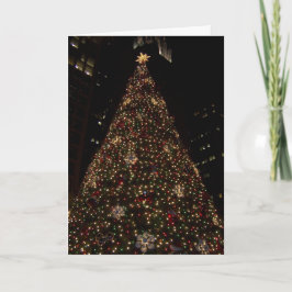 シカゴのDaley Plazaでクリスマス"Merry Christmas" カード