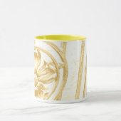 シカゴのLaSalleの通り橋 マグカップ (中央)