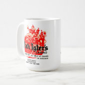 シカゴのMath Igler's Casinoレストラン コーヒーマグカップ (正面左)