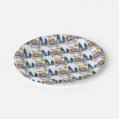 シカゴはスカイラインをからかいます ペーパープレート (アングル)