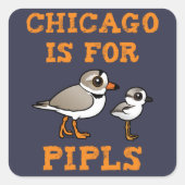シカゴはPIPL用 スクエアシール (正面)
