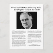 シカゴへのデンバー・グループからのメッセージ ポストカード (正面)