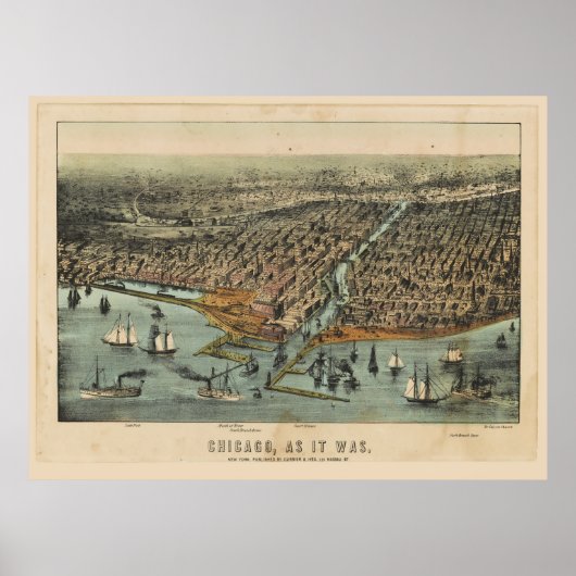 シカゴもそうだった。シカゴ素晴らし火事の前に ポスター (正面)