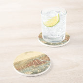 シカゴアンティークマップ、ラサール通り&リバー コースター (側面)