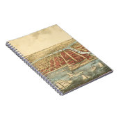 シカゴアンティークマップ、ラサール通り&リバー ノートブック (右側)