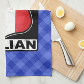 シカゴイタリアンアメリカン   キッチンタオル (四つ折り)