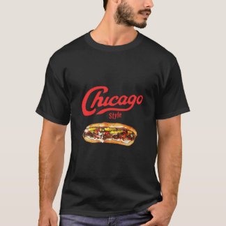 シカゴイタリアンビーフサンドイッチ食べ物ラブギフトT-Shi Tシャツ
