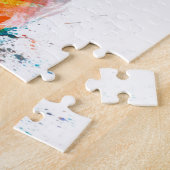 シカゴイリノイのスカイライン ジグソーパズル (側面)