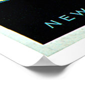 シカゴイリノイのヴィンテージ旅行 ポスター (角)