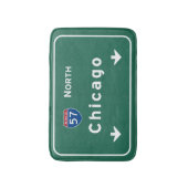 シカゴイリノイの州間幹線道路の高速道路の道: バスマット (正面縦)