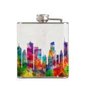 シカゴイリノイスカイライン フラスク (裏面)