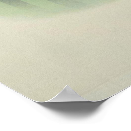 シカゴイリノイズスカイラインヴィンテージ旅行 ポスター (角)