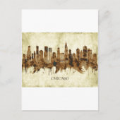 シカゴイリノイ市街 シーズンポストカード (正面)