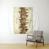 シカゴイリノイ市街 タペストリー (インサイチュ(横))