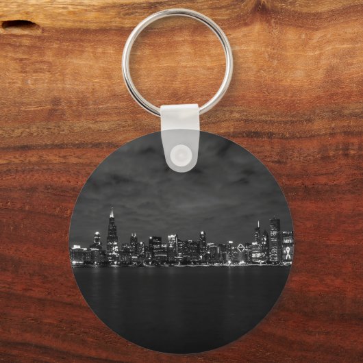 シカゴイリノイ市 キーホルダー (裏面)