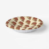 シカゴイリノイ深いディッシュペパロニピザパイ ペーパーボウル (傾斜あり)