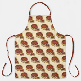 シカゴイリノイ深いディッシュペパロニピザ エプロン