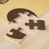 シカゴイリノイ深いディッシュペパロニピザ ジグソーパズル (側面)