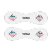 シカゴイリノイ統一された州レトロスカイラインUSA 野球ボール (パネル)