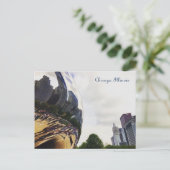 シカゴイリノイ豆のポストカード ポストカード (スタンド正面)