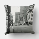 シカゴイリノイ1960年代オリエンタルシアター通り クッション (裏面)