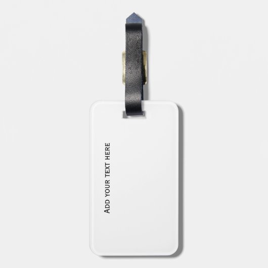 シカゴイリノイ4スターズヴィンテージトラベル ラゲッジタグ (裏面縦)