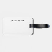 シカゴイリノイ4スターズヴィンテージトラベル ラゲッジタグ (裏面横)