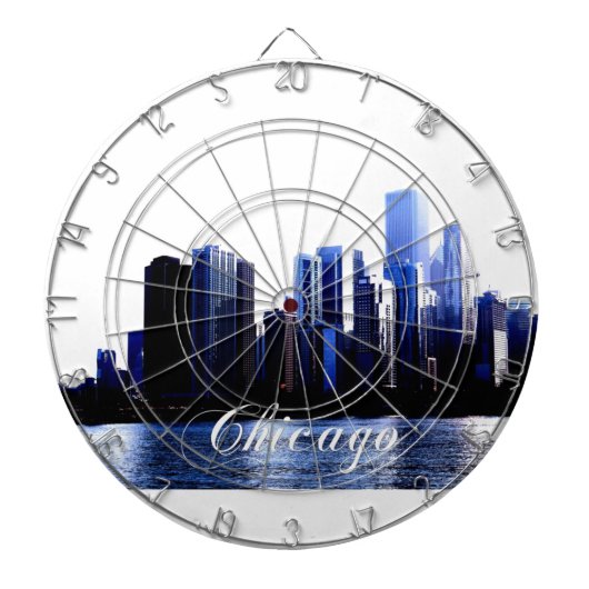 シカゴイリノイ ダーツボード (正面)