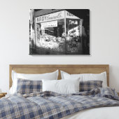 シカゴイリノイKady Camera Co Store Window 50's キャンバスプリント (インサイチュ (寝室))